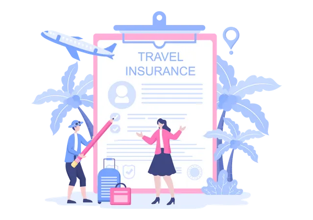 International Travel Insurance Illustration