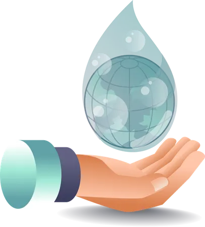 International Water Day Celebration  Illustration