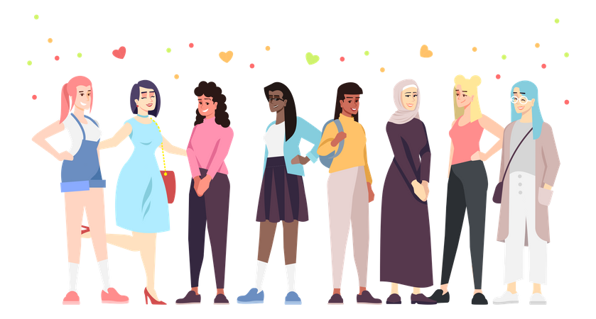 International Women Day  Illustration