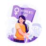 womens rights illustration free download