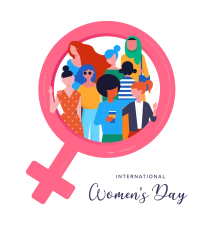 International Women's Day  Illustration