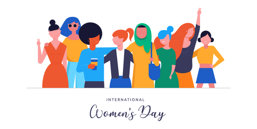 International Women's Day  Illustration
