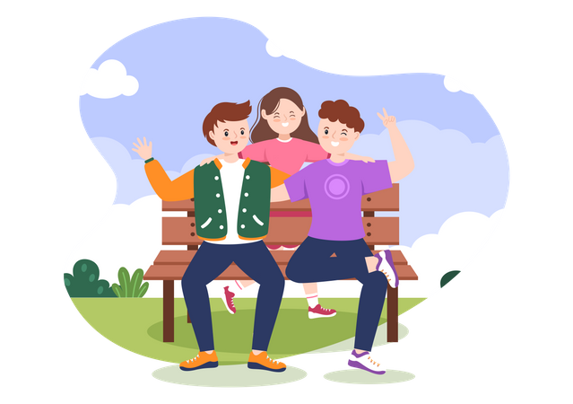 International Youth Day  Illustration
