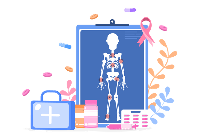 Internationaler Arthritistag  Illustration