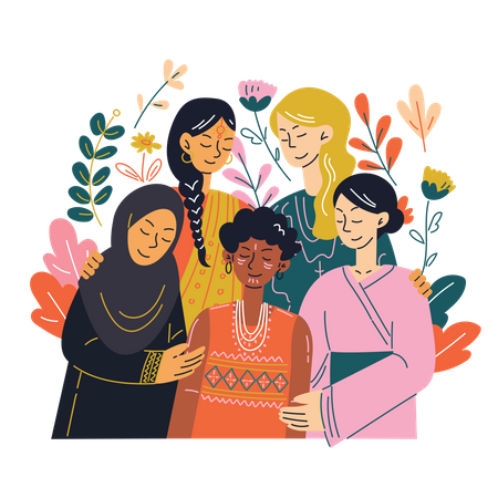 Internationaler Frauentag  Illustration