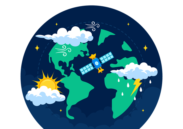 Internationaler Tag der Meteorologie  Illustration