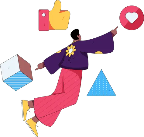 Internet Communication  Illustration