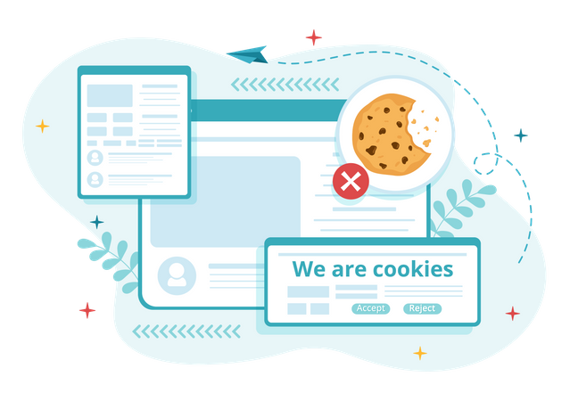 Internet Cookies  Illustration