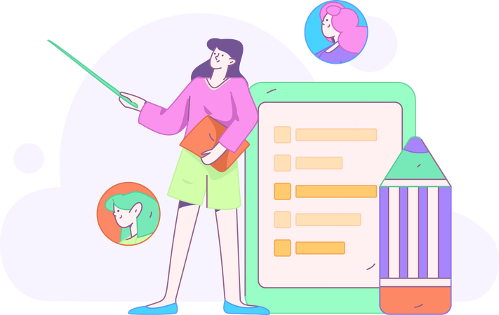 Internet Job Application Form  Illustration