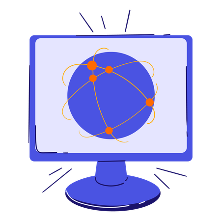 Internet Network  Illustration