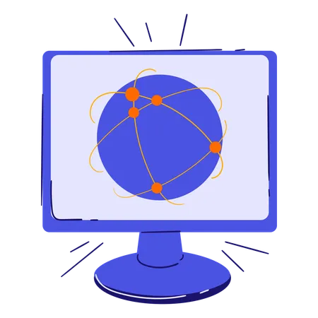 Internet Network  Illustration