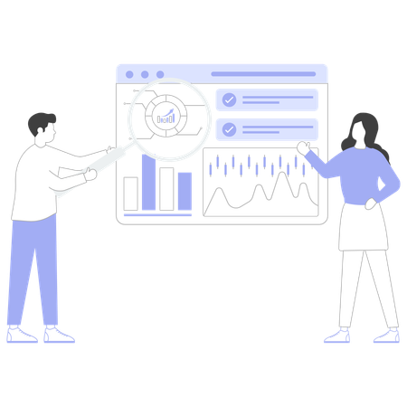 Interpretação de dados  Ilustração