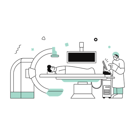 Interventional Radiology  Illustration