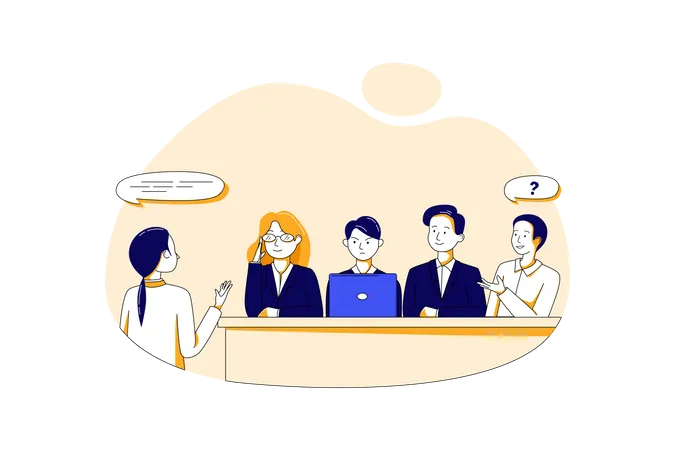 Interview  Illustration