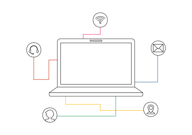 Intranet Technology  Illustration