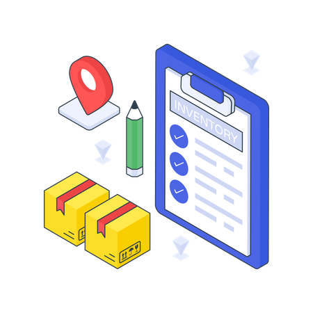 Inventory List  Illustration