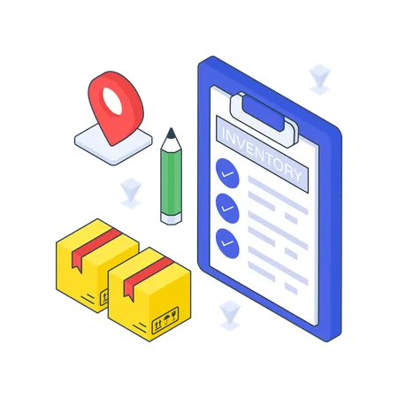 Inventory List  Illustration