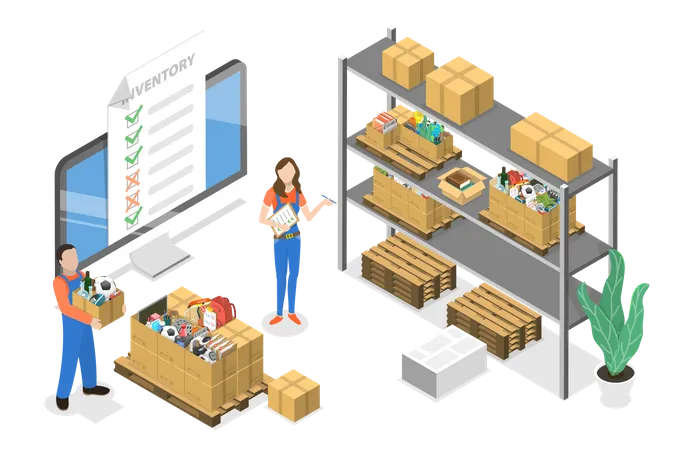 Inventory Management Illustration