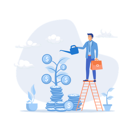 Inversión creciente  Ilustración