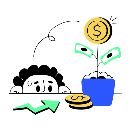 Crecimiento de la inversión  Illustration