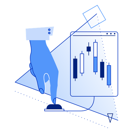 Inversión en acciones  Ilustración