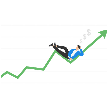 La inversión exitosa genera más ganancias  Ilustración