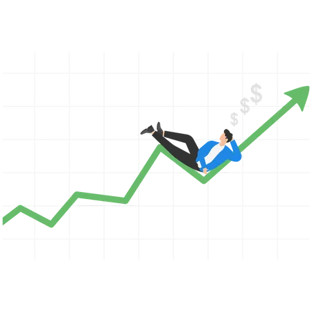 La inversión exitosa genera más ganancias  Ilustración