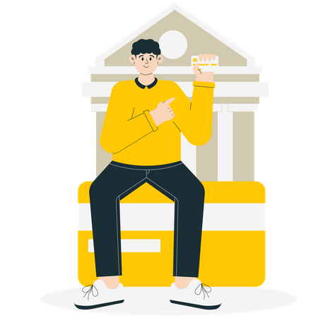 Invest in the Bank  Illustration