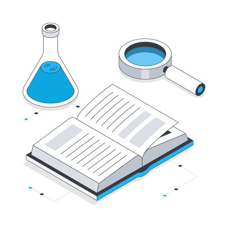 Investigación científica  Illustration