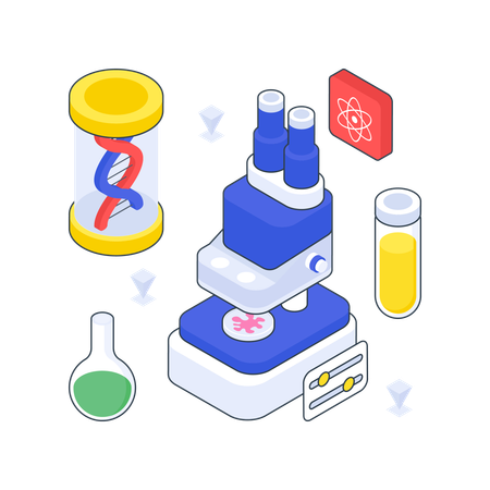 Investigación científica  Illustration