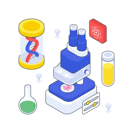 Investigación científica  Illustration