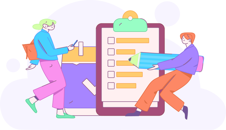 Investigación de clientes  Ilustración