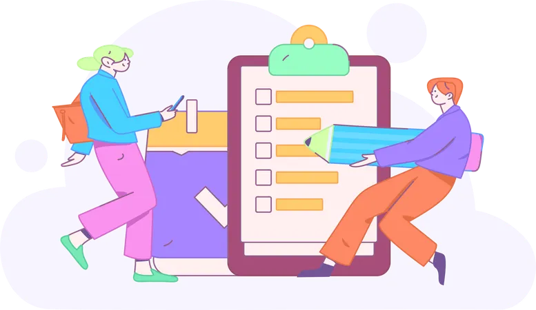 Investigación de clientes  Ilustración