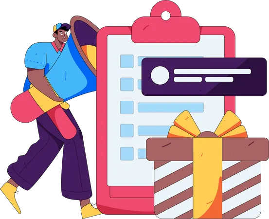 Investigación de clientes  Illustration