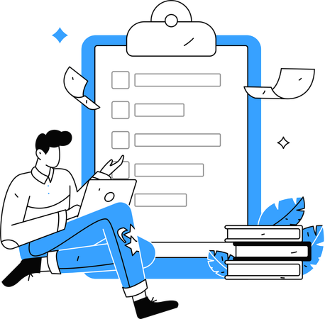Investigación de clientes  Illustration