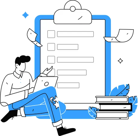 Investigación de clientes  Illustration