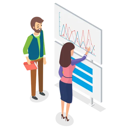 Investigación de mercado  Illustration