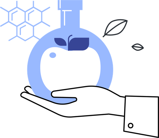 Investigación de medicina  Ilustración