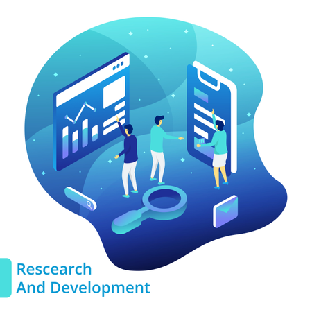 Investigación y desarrollo  Ilustración