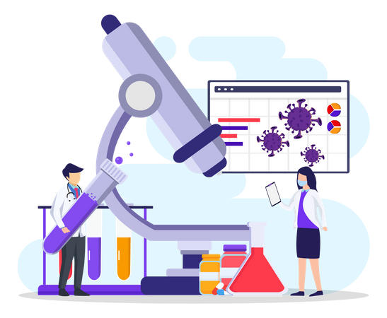 Investigation scientifique  Illustration