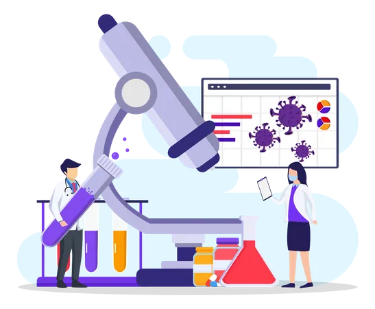 Investigation scientifique  Illustration