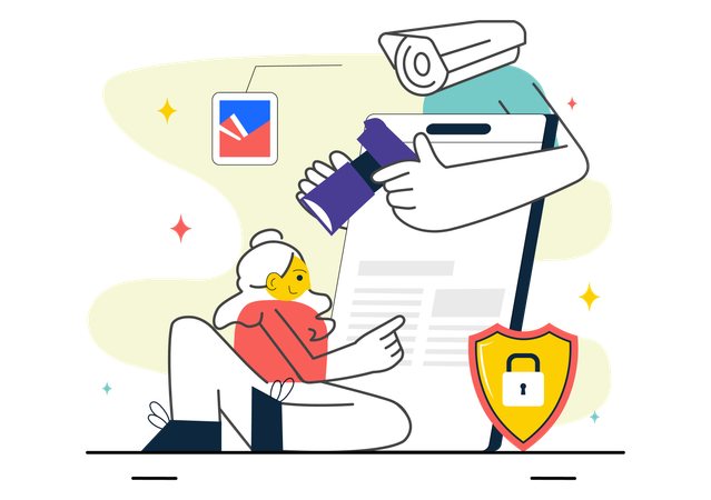 Investigation Surveillance  Illustration