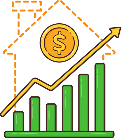 Investimento em valor imobiliário cresce no mercado  Ilustração