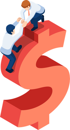 Investimento Empresarial  Ilustração