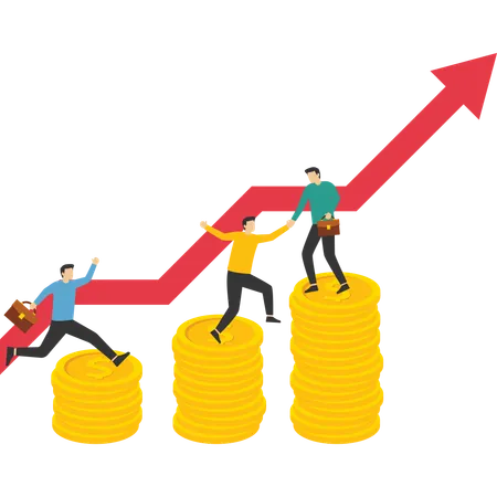 Investir en bourse  Illustration