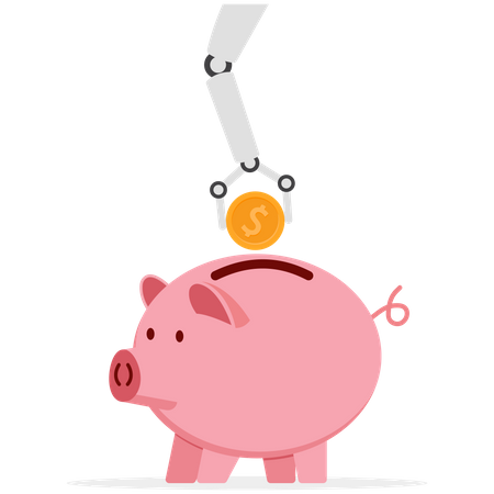 Investissement automatique  Illustration