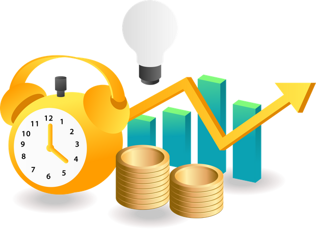 Croissance des bénéfices d'investissement  Illustration