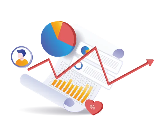 Document de données sur l'analyse des activités d'investissement  Illustration