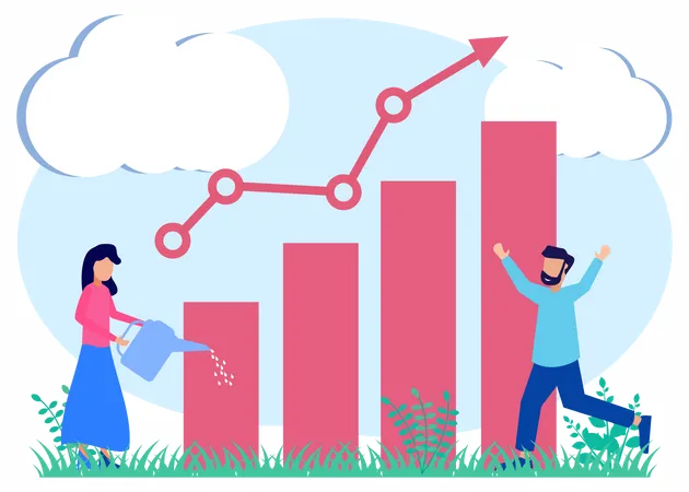 Croissance des investissements  Illustration