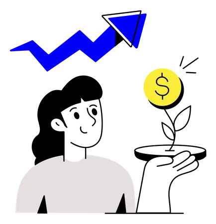 Croissance des investissements  Illustration